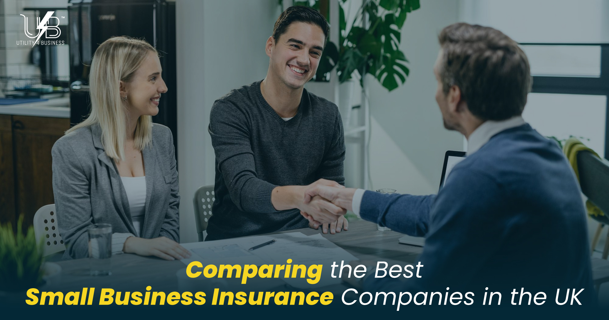 Small Business Insurance UK: compare top providers with Utility4Business - quotes, cover limits, fair excess, fast claims.